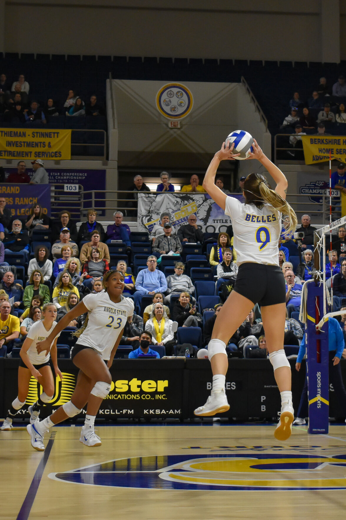 Belles Volleyball vs UTPB (LSC Quarterfinal, 11/18/2021) No. 3